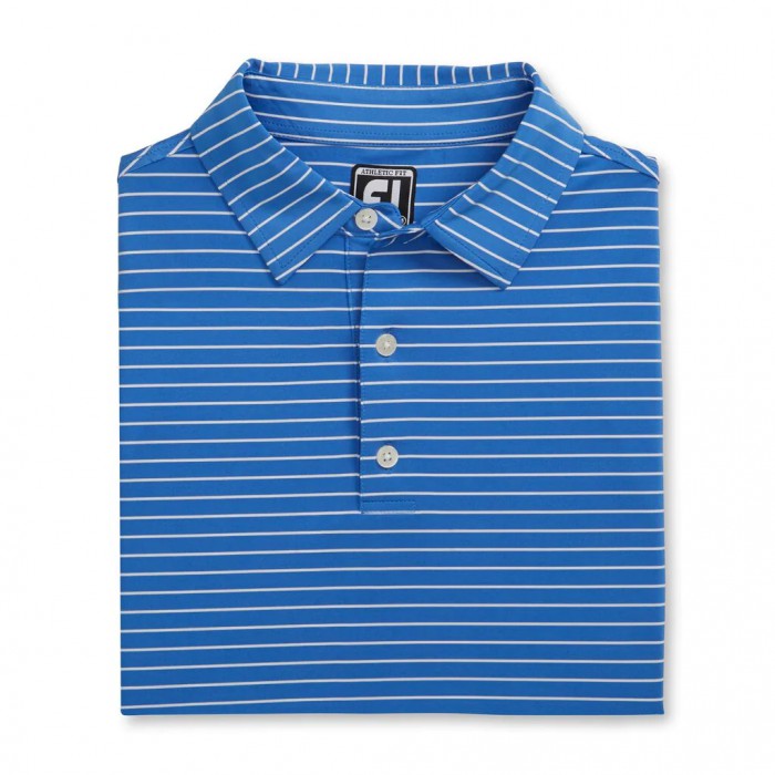 Camisas Footjoy Atléticos Fit Classic Stripe Self Collar Hombre Blancos | MX-281536Y