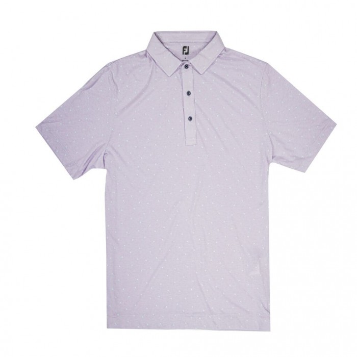 Camisas Footjoy Coastal Colección Play Print Hombre Morados | MX-835942Z