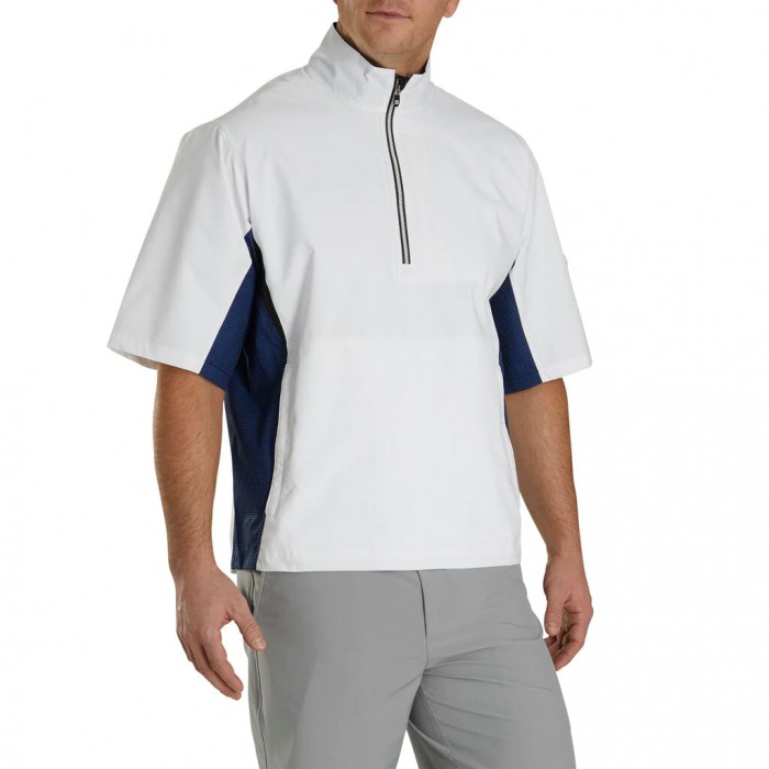 Camisas Footjoy HydroLite Corta Sleeve Hombre Blancos Azul Rey Negros | MX-139758T