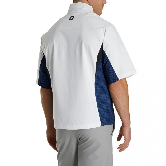 Camisas Footjoy HydroLite Corta Sleeve Hombre Blancos Azul Rey Negros | MX-139758T