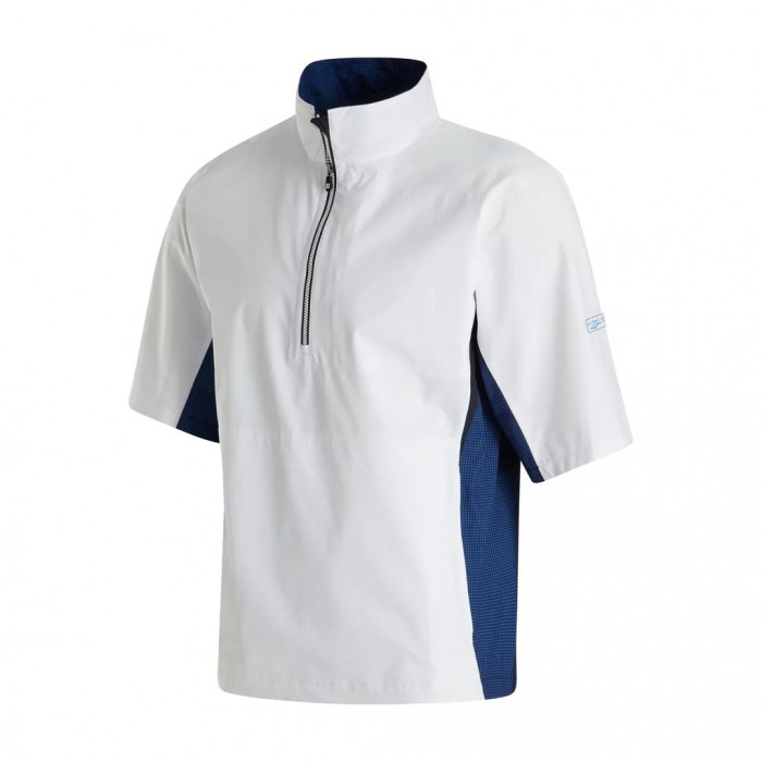 Camisas Footjoy HydroLite Corta Sleeve Hombre Blancos Azul Rey Negros | MX-139758T