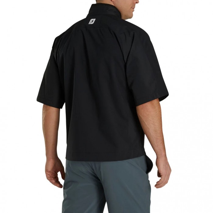 Camisas Footjoy HydroLite Corta Sleeve Hombre Negros | MX-897324N