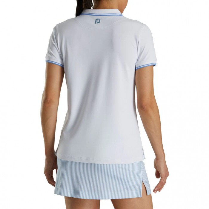 Camisas Footjoy Limited Edition Open Collar Mujer Blancos | MX-061245S