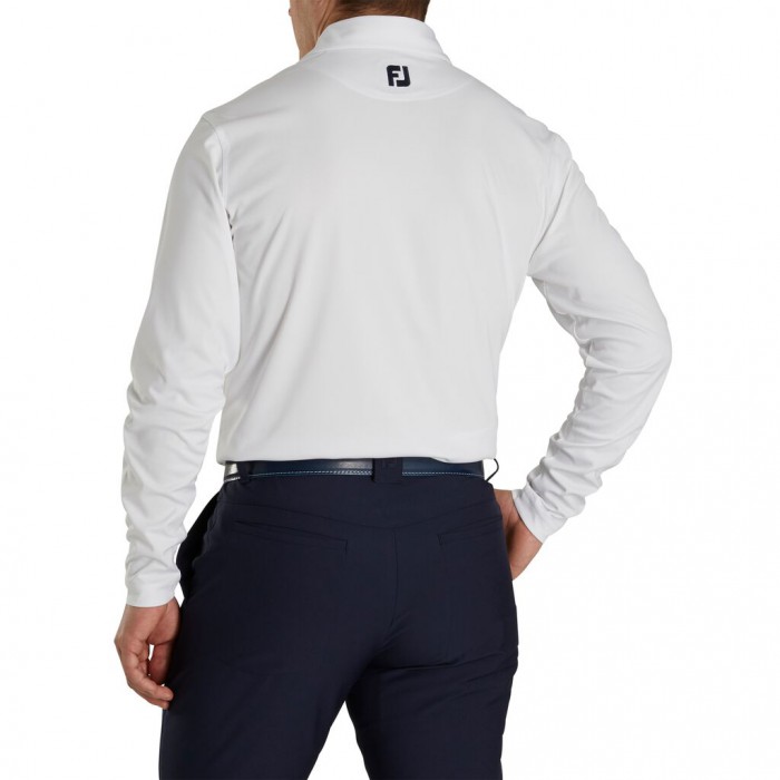 Camisas Footjoy Long Sleeve Sun Protection Shirt Hombre Blancos | MX-236897A