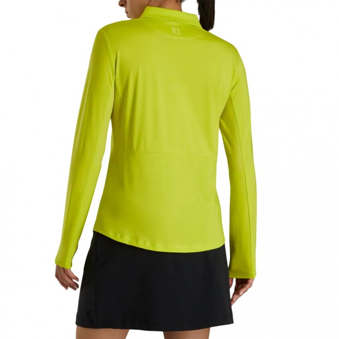 Camisas Footjoy Long Sleeve Sun Protection Mujer Citrus | MX-389450J