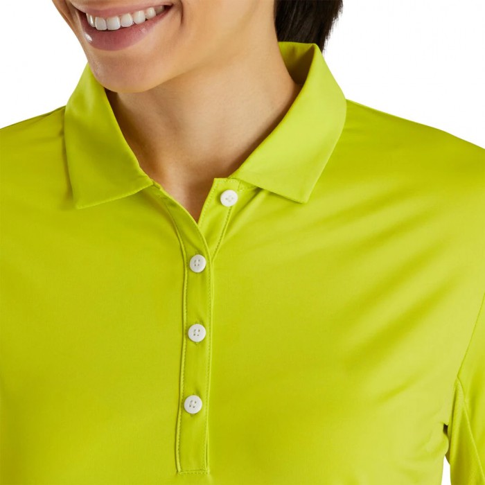 Camisas Footjoy Long Sleeve Sun Protection Mujer Citrus | MX-389450J