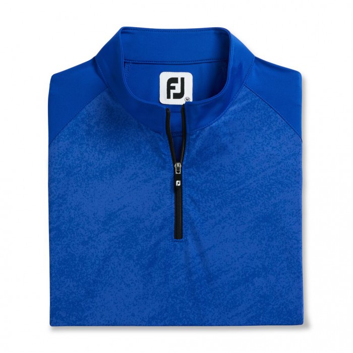 Camisas Footjoy Printed Sun Protection Mujer Cobalt | MX-167420E