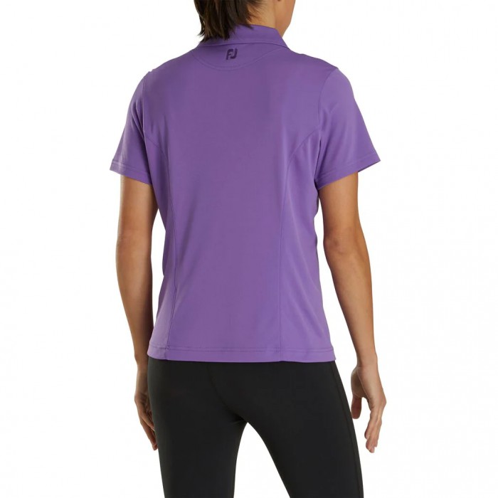 Camisas Footjoy ProDry Interlock Knit Collar Mujer Morados | MX-813572T