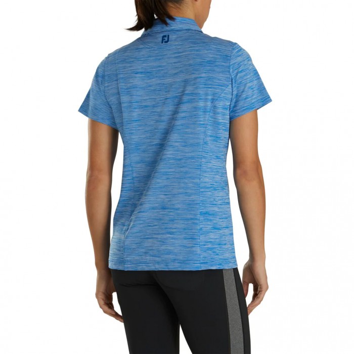 Camisas Footjoy ProDry Interlock Self Collar Mujer Azul Rey | MX-169530N