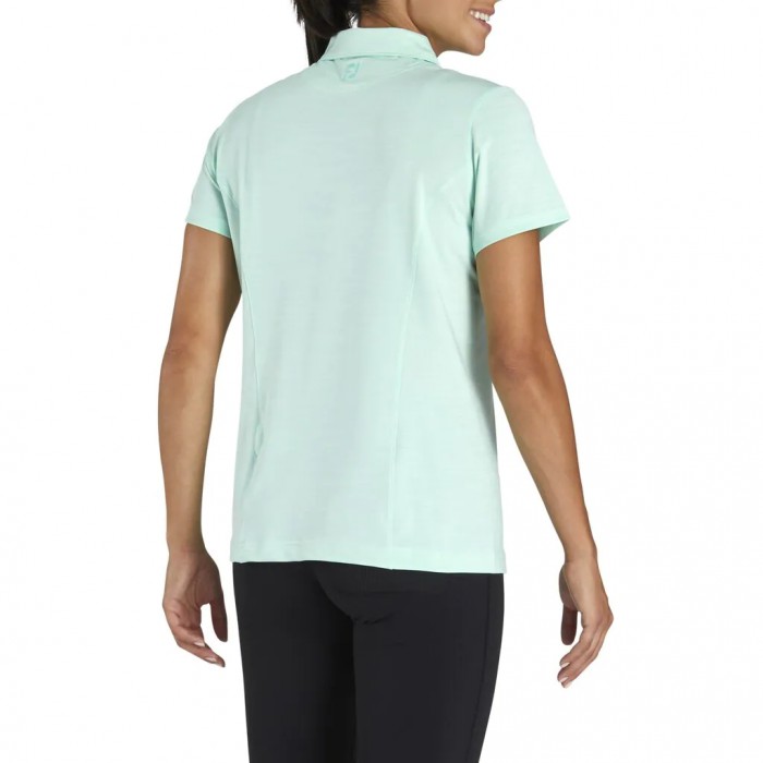 Camisas Footjoy ProDry Interlock Self Collar -Previous Season Estilo Mujer Verde Menta | MX-238691V