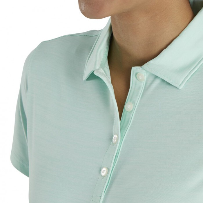 Camisas Footjoy ProDry Interlock Self Collar -Previous Season Estilo Mujer Verde Menta | MX-238691V