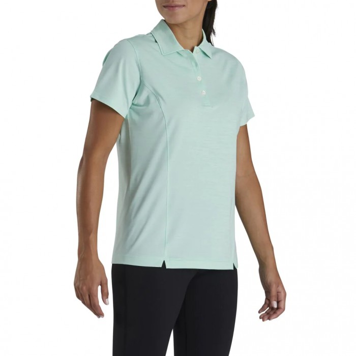 Camisas Footjoy ProDry Interlock Self Collar -Previous Season Estilo Mujer Verde Menta | MX-238691V