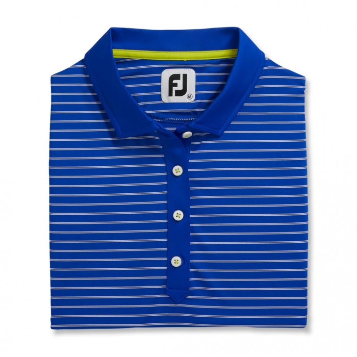 Camisas Footjoy Sin Manga Pinstripe Mujer Cobalt | MX-143089Z