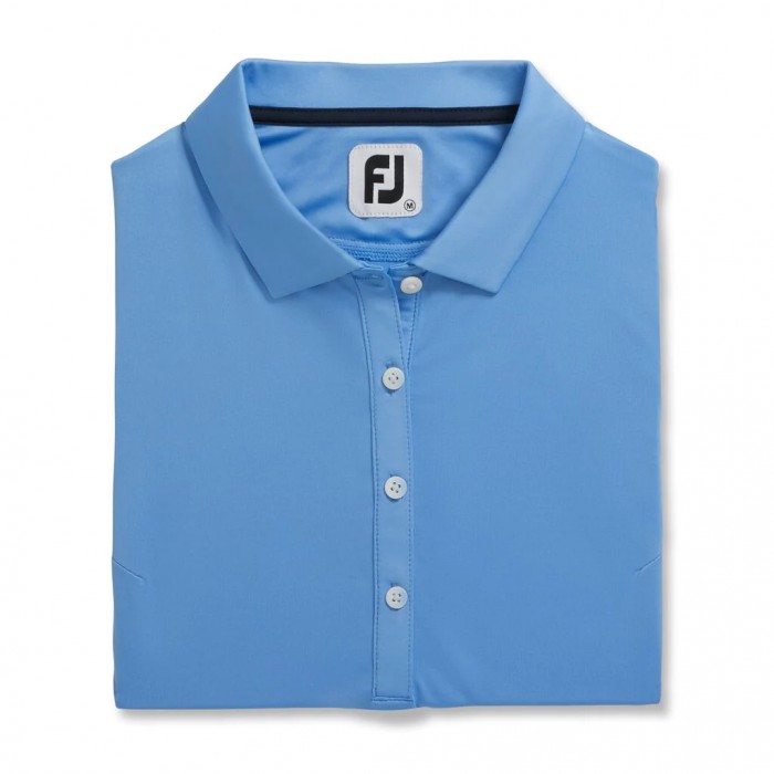 Camisas Footjoy Solid Lisle Sin Manga Mujer Azules Claro | MX-529138G