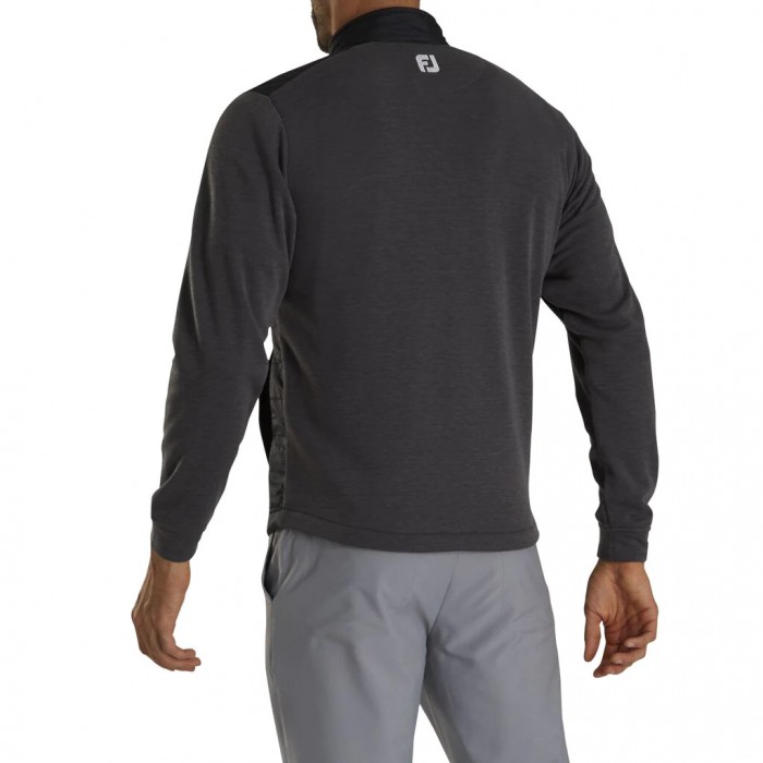 Chaquetas Footjoy Full-Zip Hybrid Hombre Negros | MX-368542W