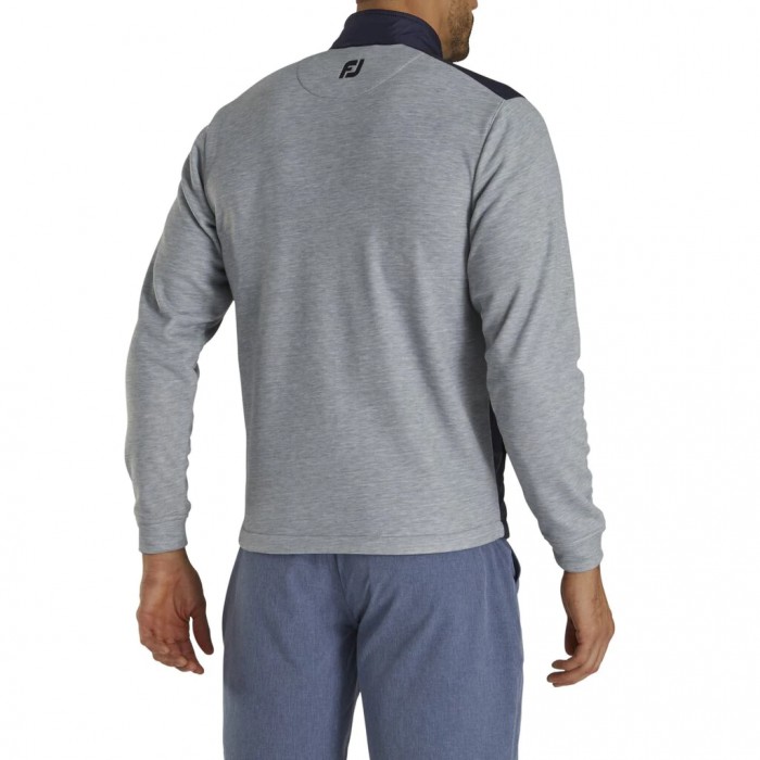 Chaquetas Footjoy Full-Zip Hybrid Hombre Azul Marino Grises | MX-923186H