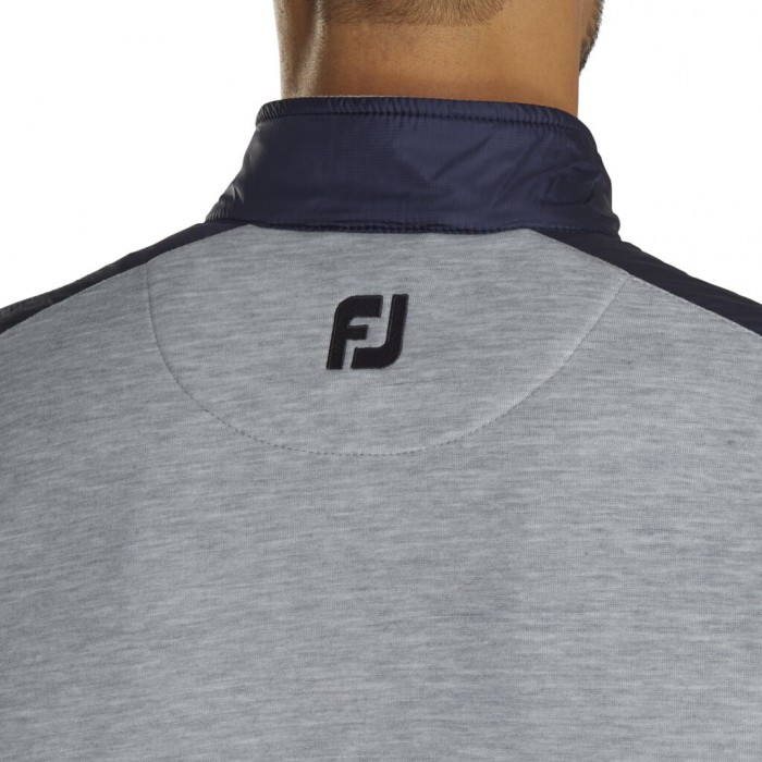 Chaquetas Footjoy Full-Zip Hybrid Hombre Azul Marino Grises | MX-923186H