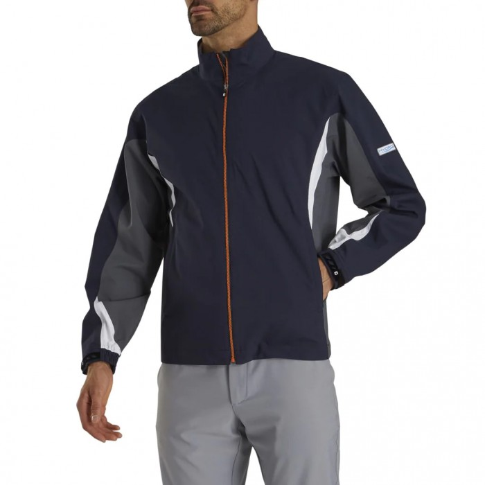 Chaquetas Footjoy HydroLite Hombre Azul Marino Naranjas | MX-431520X