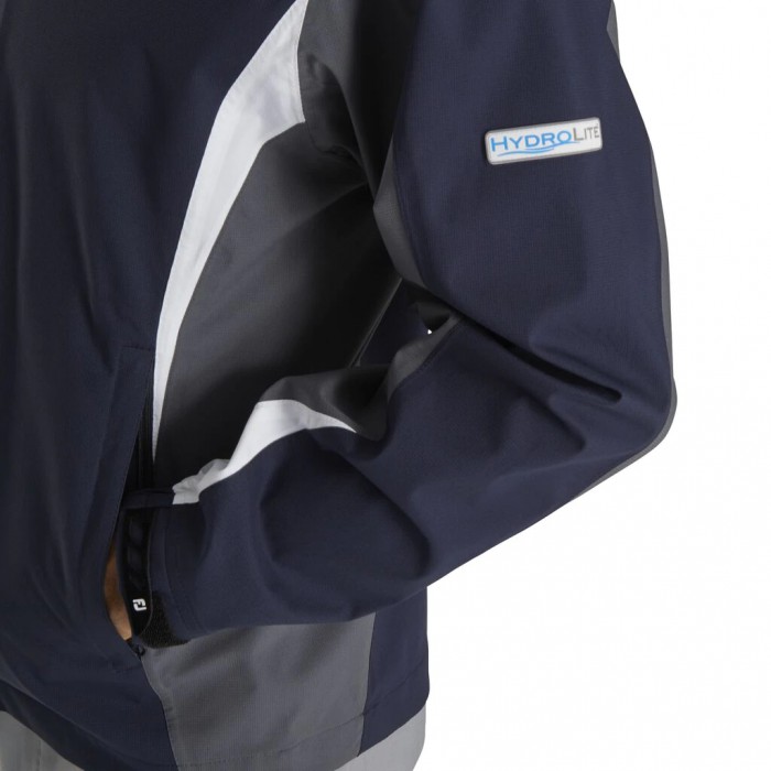 Chaquetas Footjoy HydroLite Hombre Azul Marino Naranjas | MX-431520X