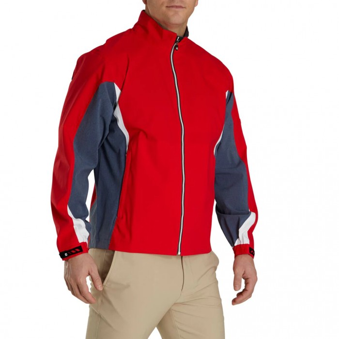 Chaquetas Footjoy HydroLite Hombre Rojos Azul Marino Blancos | MX-496087Q