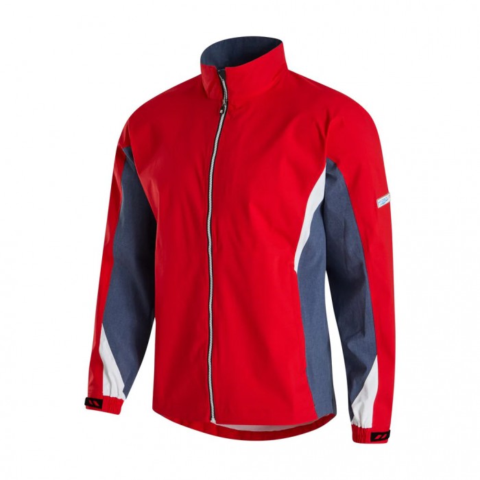 Chaquetas Footjoy HydroLite Hombre Rojos Azul Marino Blancos | MX-496087Q