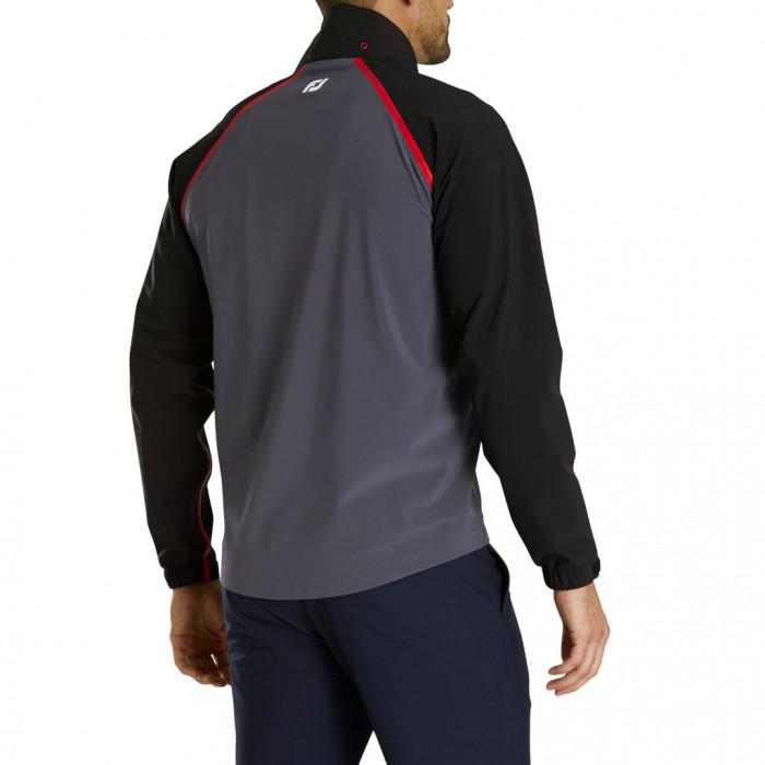 Chaquetas Footjoy HydroTour Rain Hombre Negros Rojos | MX-047128U