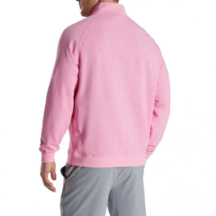 Chaquetas Footjoy Jersey Fleece Quarter-Zip Hombre Rosas | MX-197526Z