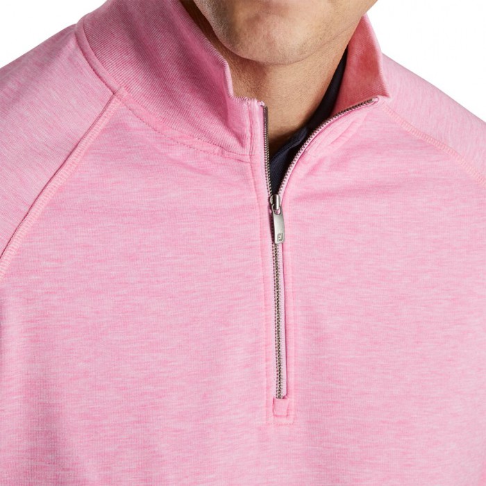 Chaquetas Footjoy Jersey Fleece Quarter-Zip Hombre Rosas | MX-197526Z