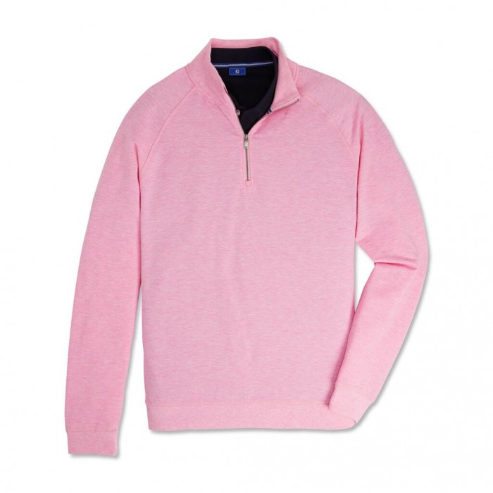 Chaquetas Footjoy Jersey Fleece Quarter-Zip Hombre Rosas | MX-197526Z