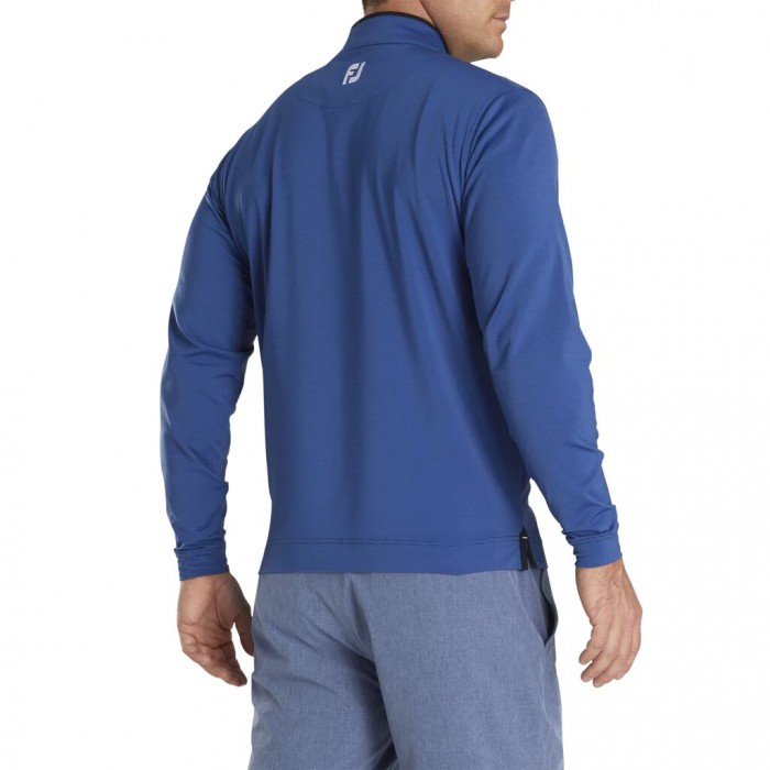 Chaquetas Footjoy Ligeros Quarter-Zip Hombre Negros Azul Rey | MX-258016H