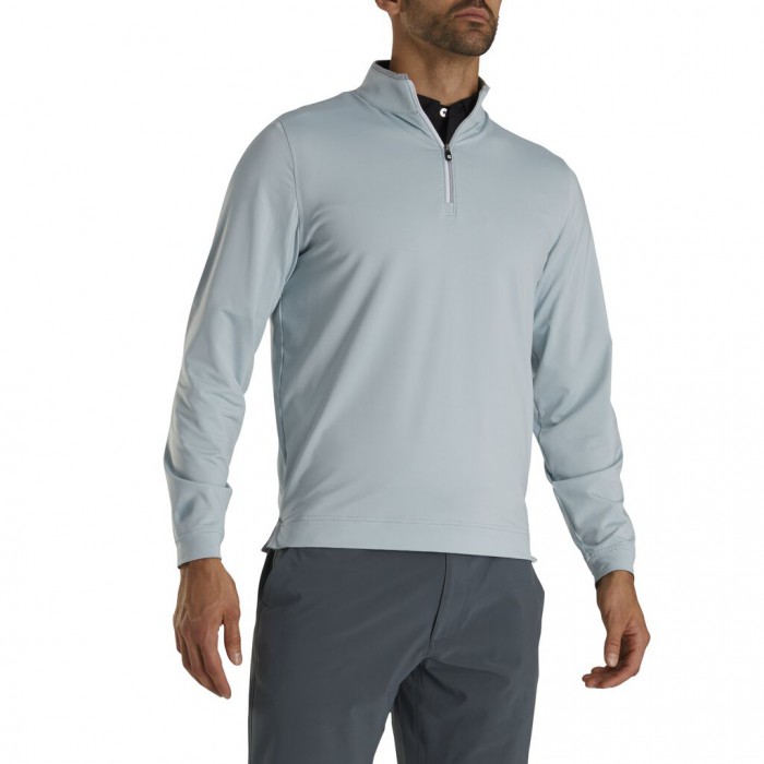 Chaquetas Footjoy Ligeros Quarter-Zip Hombre Grises Azules | MX-290541N