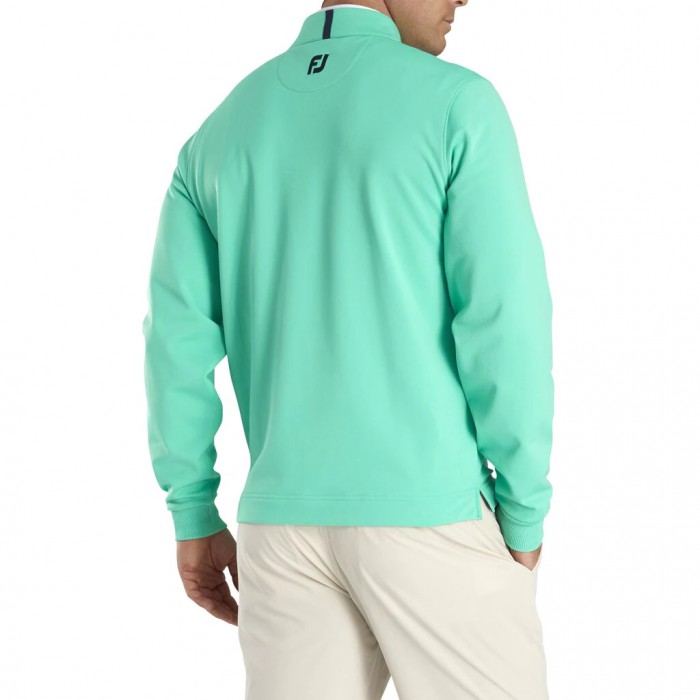 Chaquetas Footjoy Pique Deporte Mid-Layer Hombre Spearmint | MX-289634K