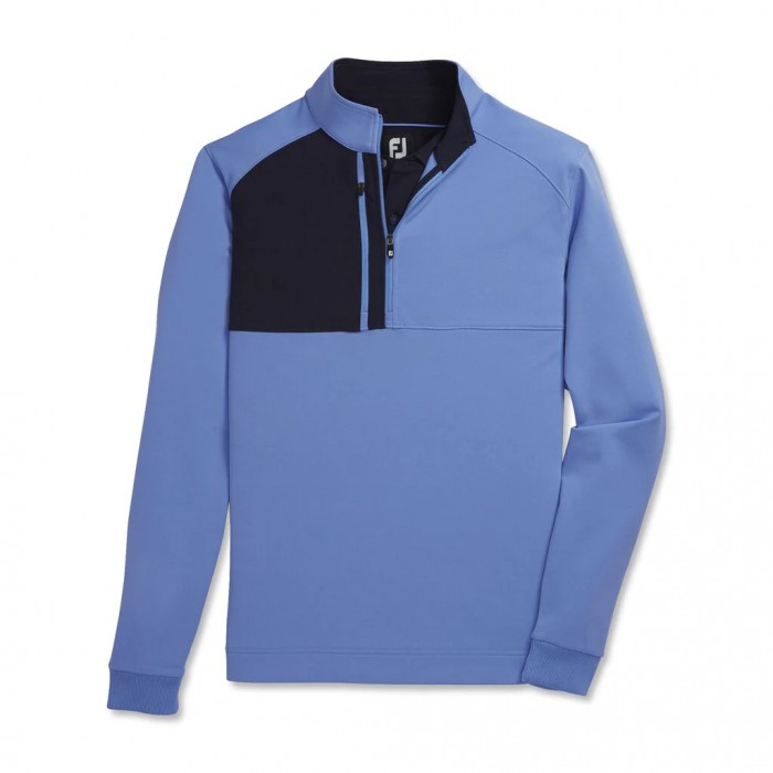 Chaquetas Footjoy Pique Deporte Mid-Layer Hombre Lagoon | MX-450198V