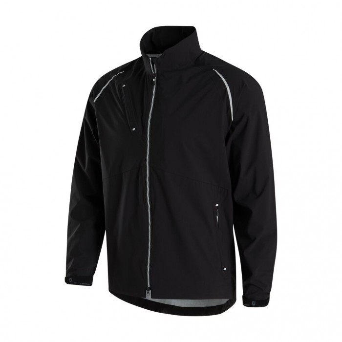 Chaquetas Footjoy Select LS Rain Hombre Negros | MX-236754A