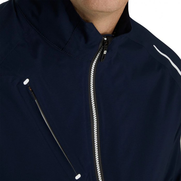 Chaquetas Footjoy Select LS Rain Hombre Azul Marino | MX-258306Q