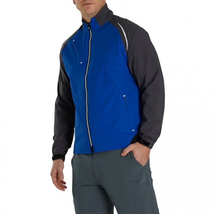 Chaquetas Footjoy Select LS Rain Hombre Azules | MX-346087C