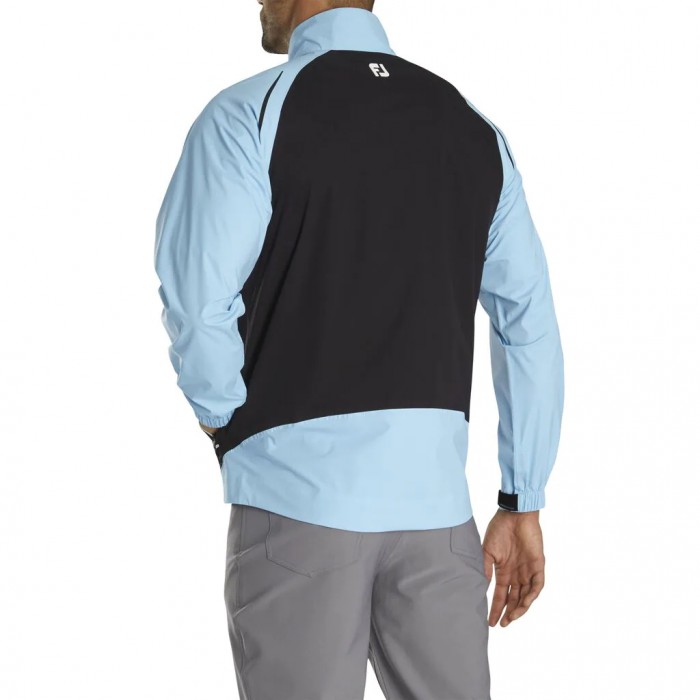 Chaquetas Footjoy Select LS Rain Hombre Azules Claro Negros | MX-839652N