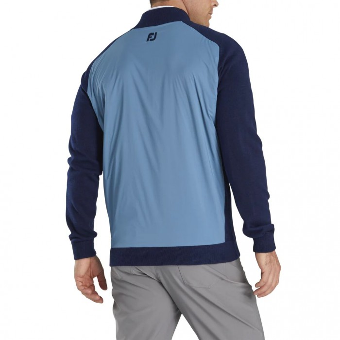 Chaquetas Footjoy Tech Sueter Hombre Azul Marino | MX-326049C