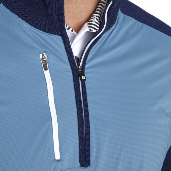 Chaquetas Footjoy Tech Sueter Hombre Azul Marino | MX-326049C