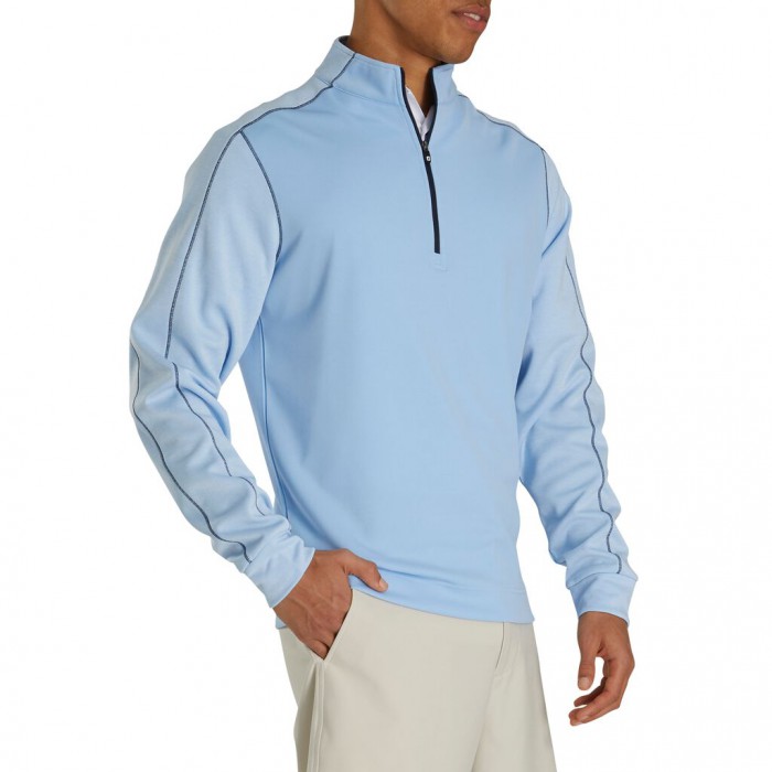 Chaquetas Footjoy Tonal Heather Mid-Layer Hombre Sky | MX-841932S