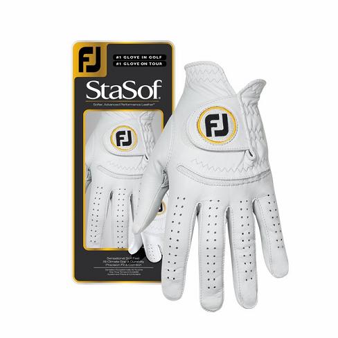 Guantes De Golf Footjoy StaSof Mujer Blancos | MX-587630F