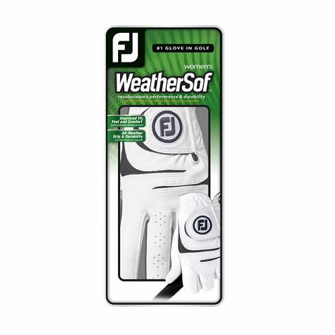 Guantes De Golf Footjoy WeatherSof Pair Mujer Blancos | MX-407326P