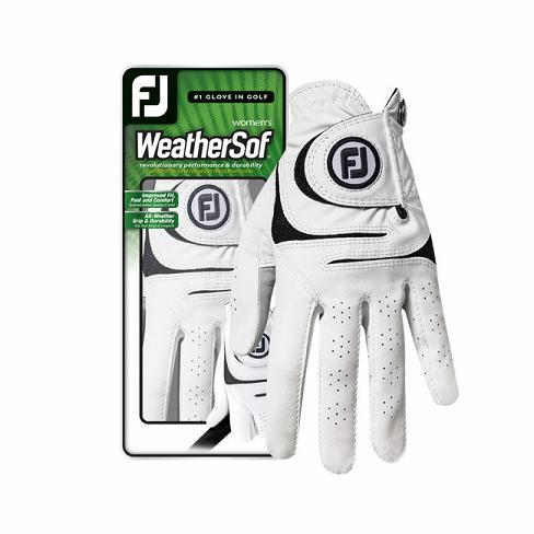 Guantes De Golf Footjoy WeatherSof Pair Mujer Blancos | MX-407326P