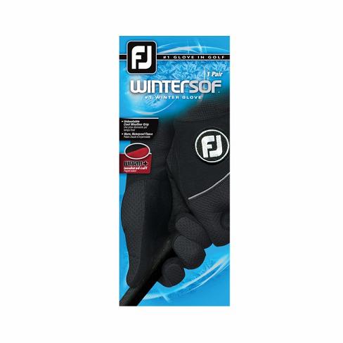 Guantes De Golf Footjoy WinterSof Pair Mujer Negros | MX-974315H