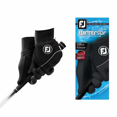 Guantes De Golf Footjoy WinterSof Pair Mujer Negros | MX-974315H