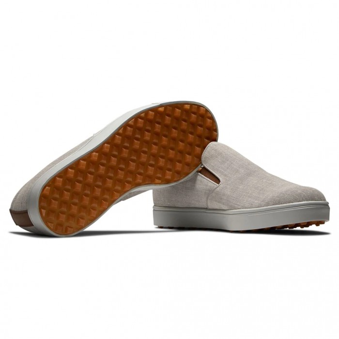 Slip On Footjoy Club Casuales Hombre Blancos Plateados | MX-416380K