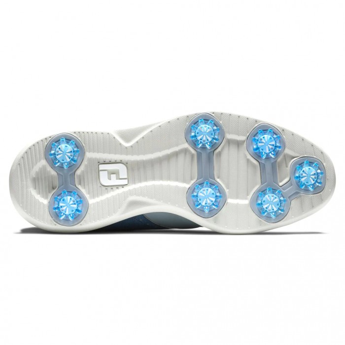 Tenis Golf Con Pinchos Footjoy Traditions Hombre Grises Azules | MX-965310F