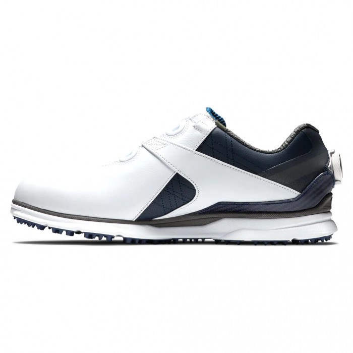 Tenis Golf Sin Pinchos Footjoy Pro|SL Carbon BOA Hombre Blancos Azul Marino | MX-792305D