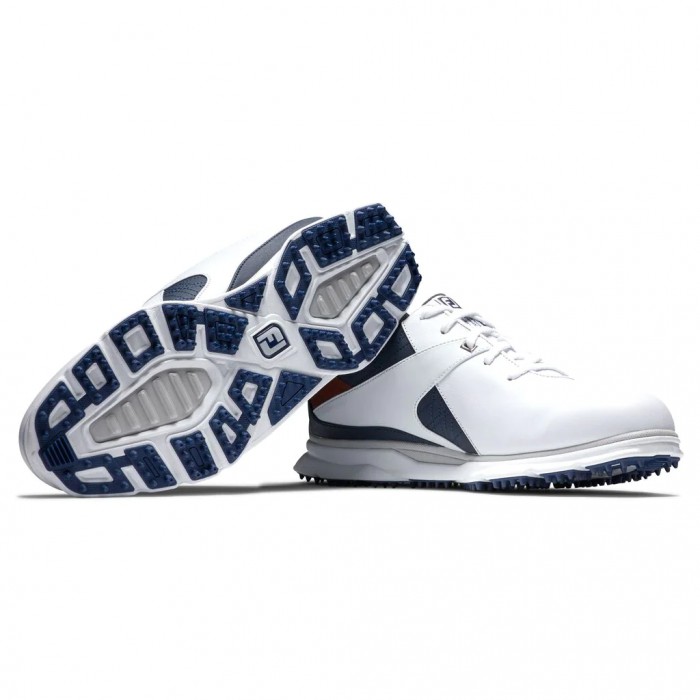 Tenis Golf Sin Pinchos Footjoy Pro|SL Hombre Blancos Azul Marino Vino Granate | MX-381409G