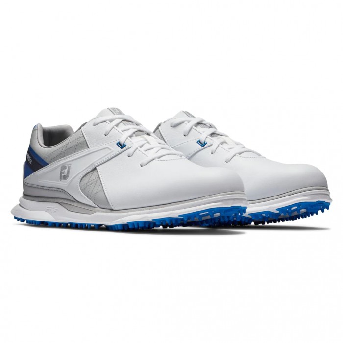 Tenis Golf Sin Pinchos Footjoy Pro|SL Hombre Blancos Azules Grises | MX-654723H